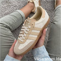 Adidas Samba Bege em Tecido – Elegância e Conforto para o Dia a Dia