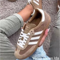 Adidas Samba Castanho em Malha – Conforto Natural e Estilo Intemporal