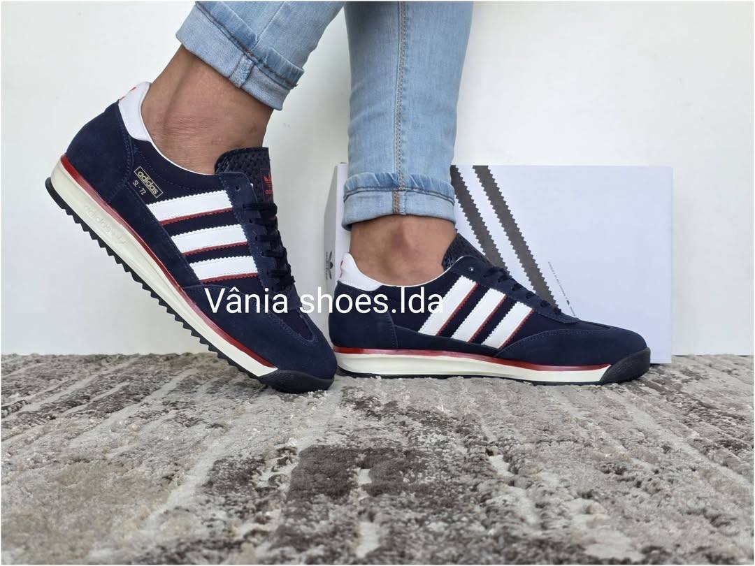 Adidas SL '72 Azul Marinho – Elegância Clássica e Conforto Diário