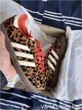 Adidas Samba Animal Print Castanho – Personalidade e Estilo Único