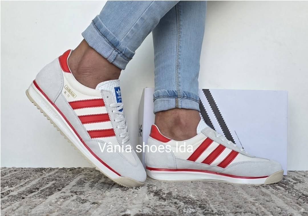 Adidas SL 72 – Branco & Vermelho