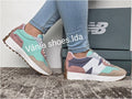 New Balance – Verde Água, Rosa & Bege