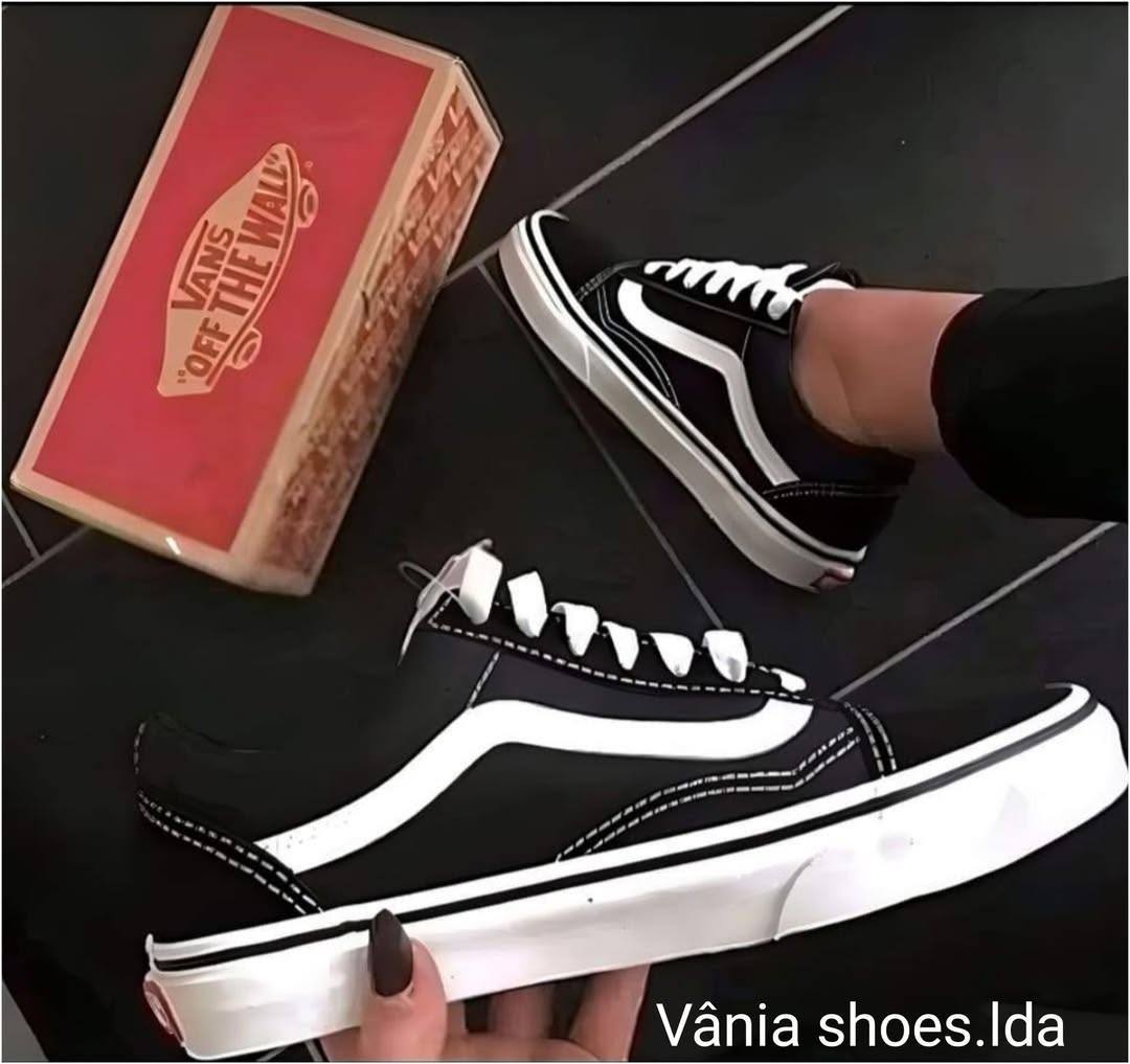 Vans Old Skool – Negro y Blanco 👟