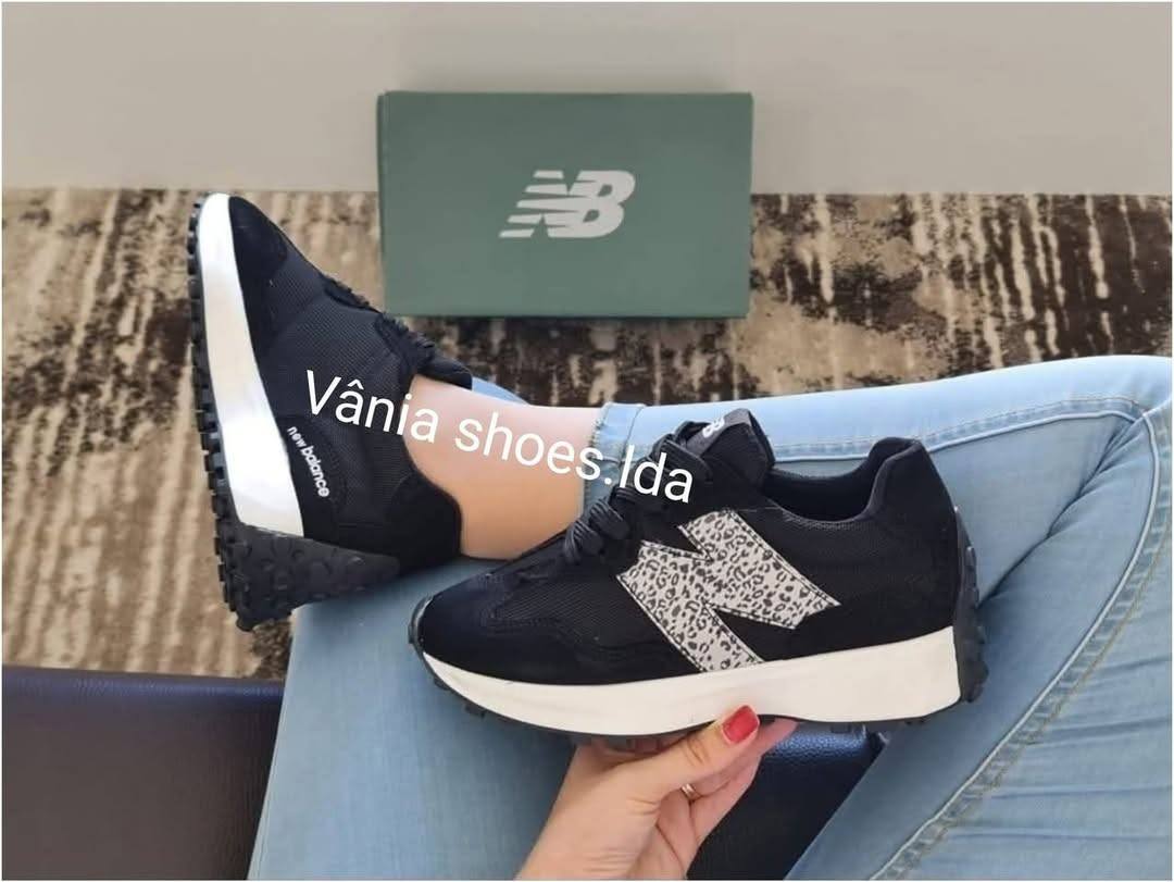 New Balance 327 – Preto & Animal Print