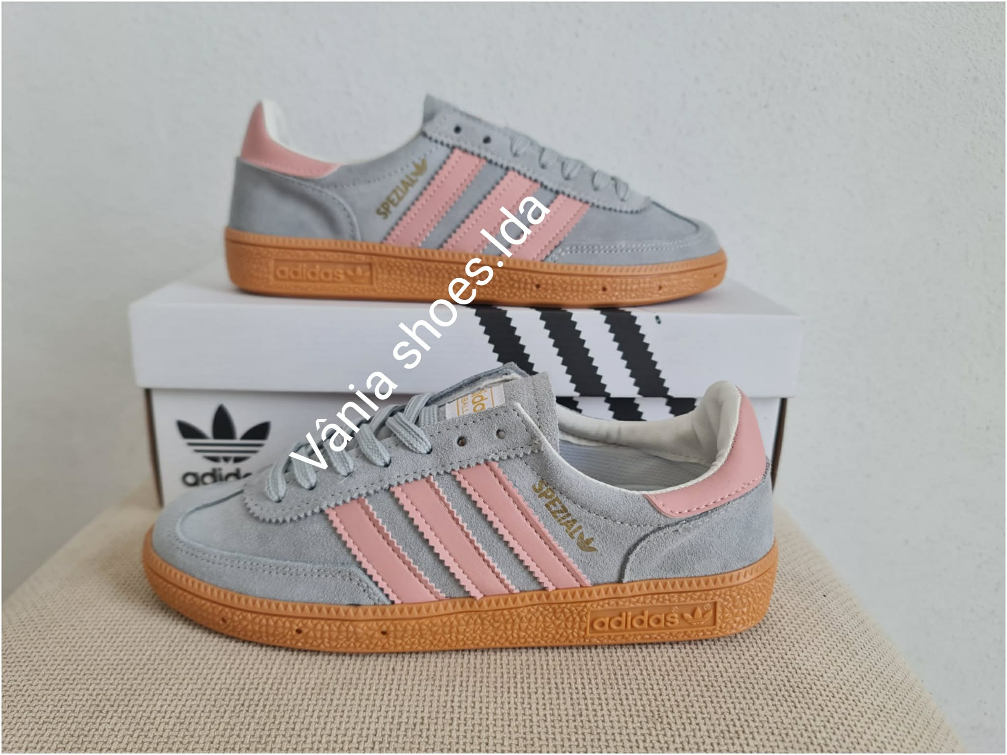 Adidas Handball Spezial Cinzento / Rosa