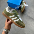 Adidas Samba Verde Oliva em Malha – Estilo Casual com Máximo Conforto