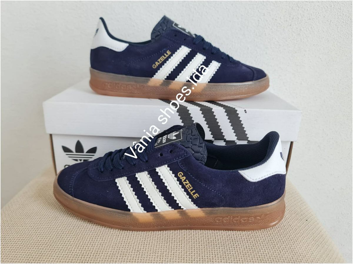 Adidas Gazelle Azul Marinho/Branco – Um Clássico Intemporal