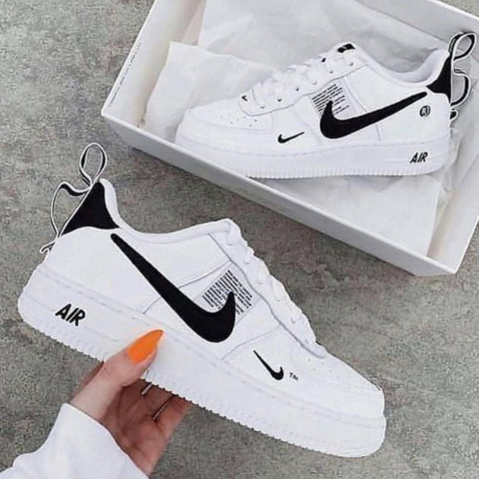 Nike Air Force 1 Utility Branco e Preto