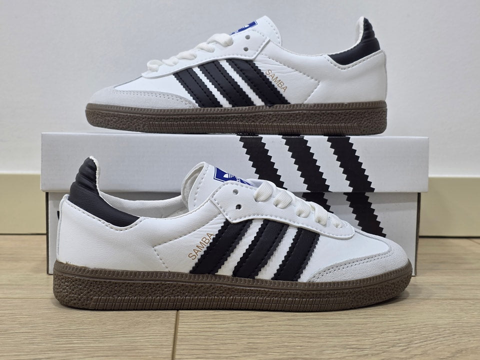 Adidas Samba Infantil Branco e Preto
