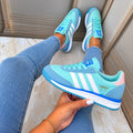 Adidas SL 72 – Azul Turquesa, Branco & Rosa