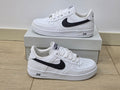 Nike Air Force 1 Infantil Branco e Preto